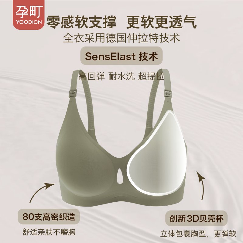 大胸薄款有软钢圈哺乳文胸：孕妇内衣选购全攻略，告别尴尬迎接美丽新妈时代！