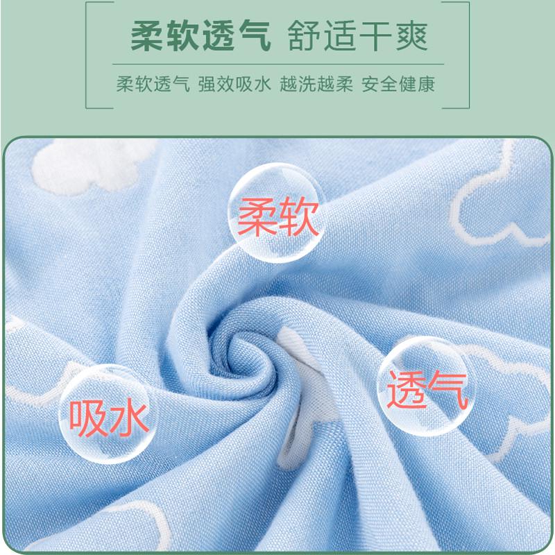 婴儿纯棉纱布口水巾：新生宝宝必备，柔软亲肤，妈妈放心的选择！