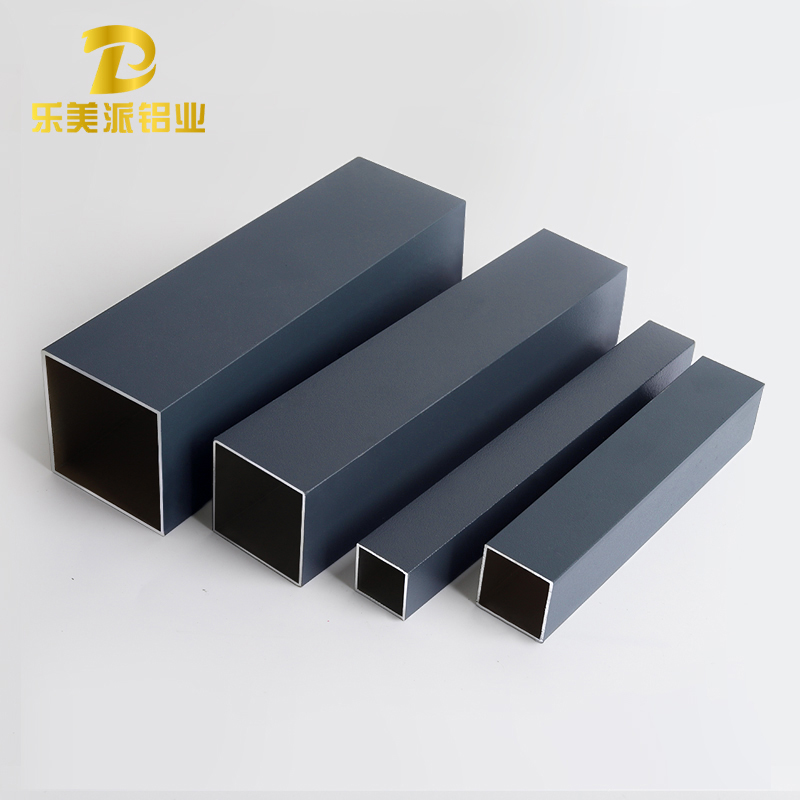 喷涂烤漆黑白咖啡深灰香槟色铝方管，隔断空间的艺术品