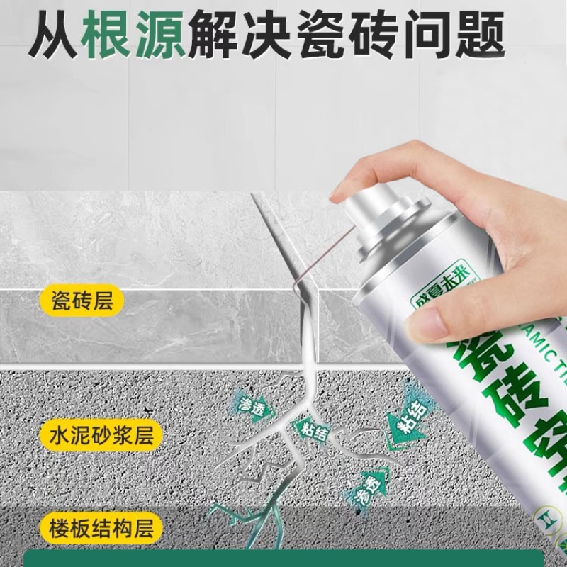 瓷砖空鼓修复神器！强力粘合剂，告别起翘烦恼！✨