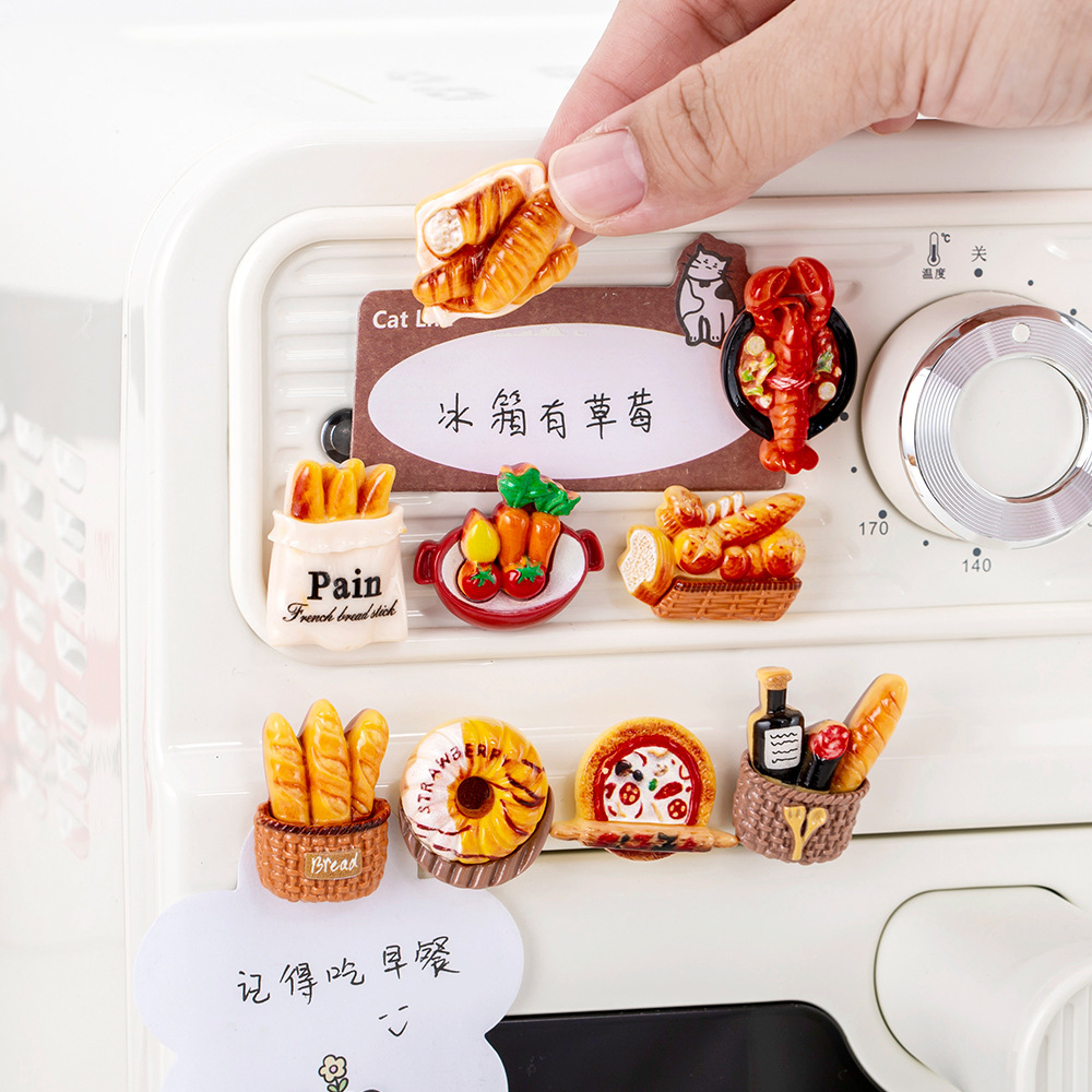 莫兰迪多色桃形心形圆形冰箱贴：打造梦幻家居装饰新风尚！