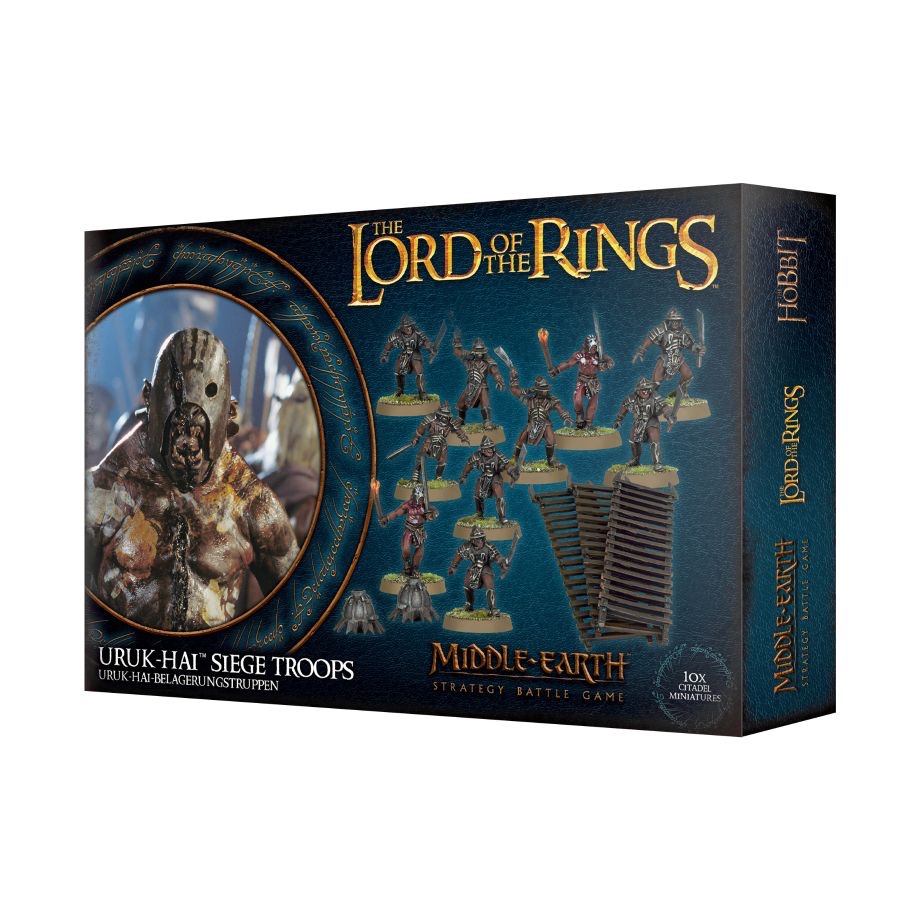 战锤指环王魔戒直销：Uruk-hai Scout Command Pack，带你走进中土世界的暗影！️️