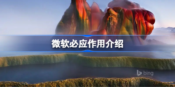 微软必应是干嘛的 微软必应作用介绍