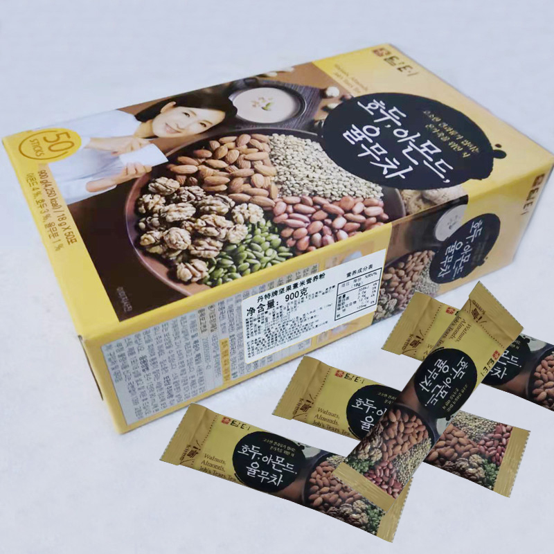 韩国进口丹特坚果薏米茶：早餐新风尚，营养与美味的完美碰撞！