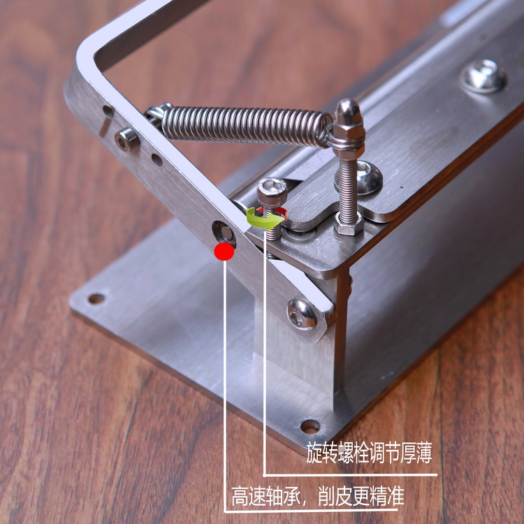 皮革加工神器！801皮革削皮机真香预警！手工党狂喜