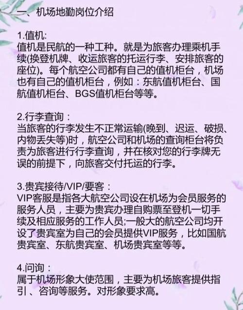 机场地勤需要什么要求,机场地勤人员必备素质与能力要求解析-第1张图片-职教招生网