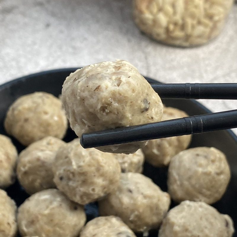 包心贡丸3个！这波真的香到爆！吃一次就上瘾的神仙美食
