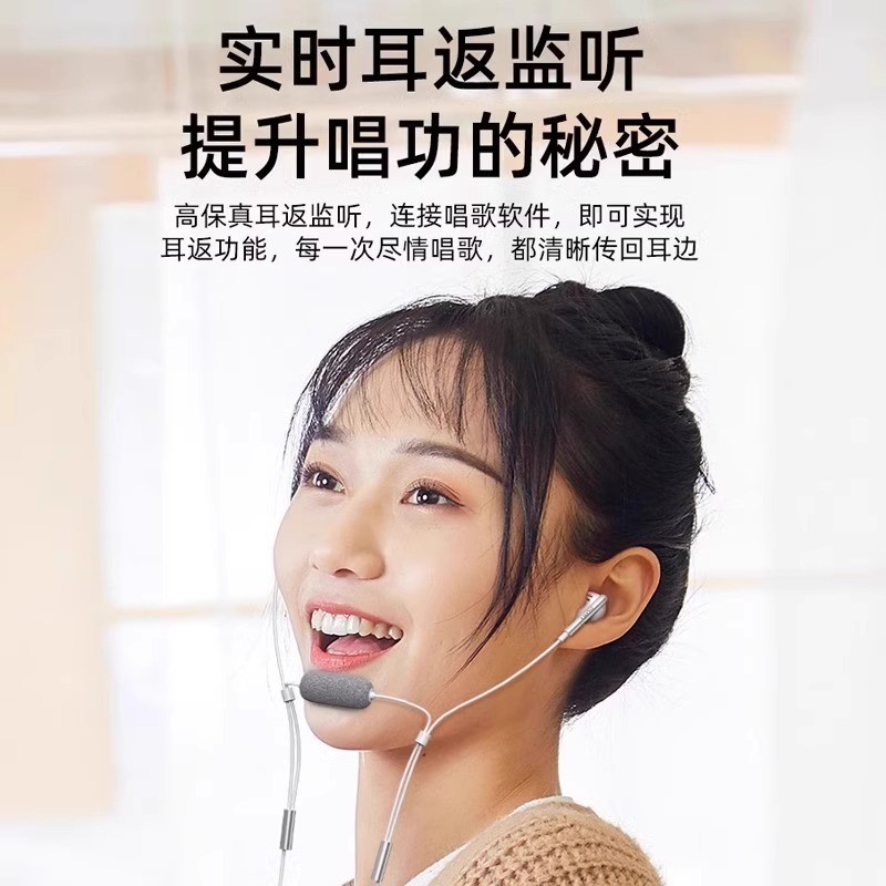 2025新款Type-C有线耳机！高音质半入耳式圆孔设计，游戏党狂喜！这波不买亏大了！
