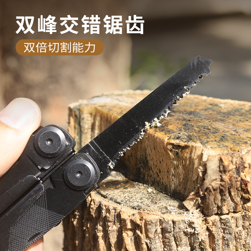 鸿丰新品锋雷折叠刀钳：户外生存必备，战术级多功能神器！️