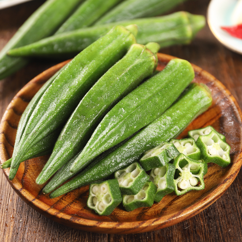 现货【当天现摘】秋葵新鲜5斤：当季特级黄秋葵，尝鲜不等待！