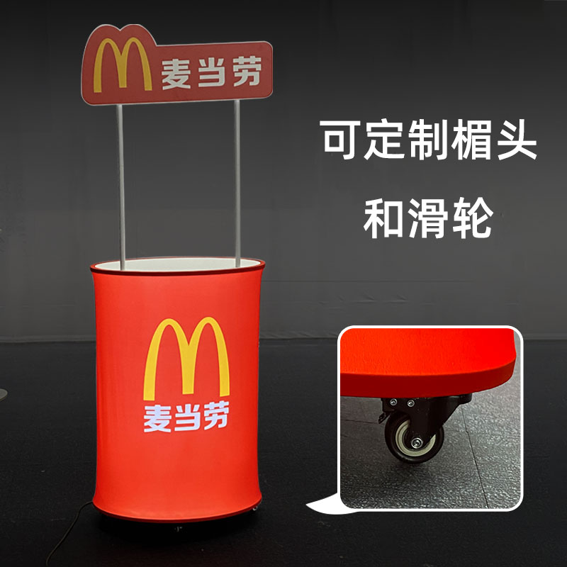 折叠展台灯箱：点亮你的展会前台，定制专属快幕秀灯光盛宴✨