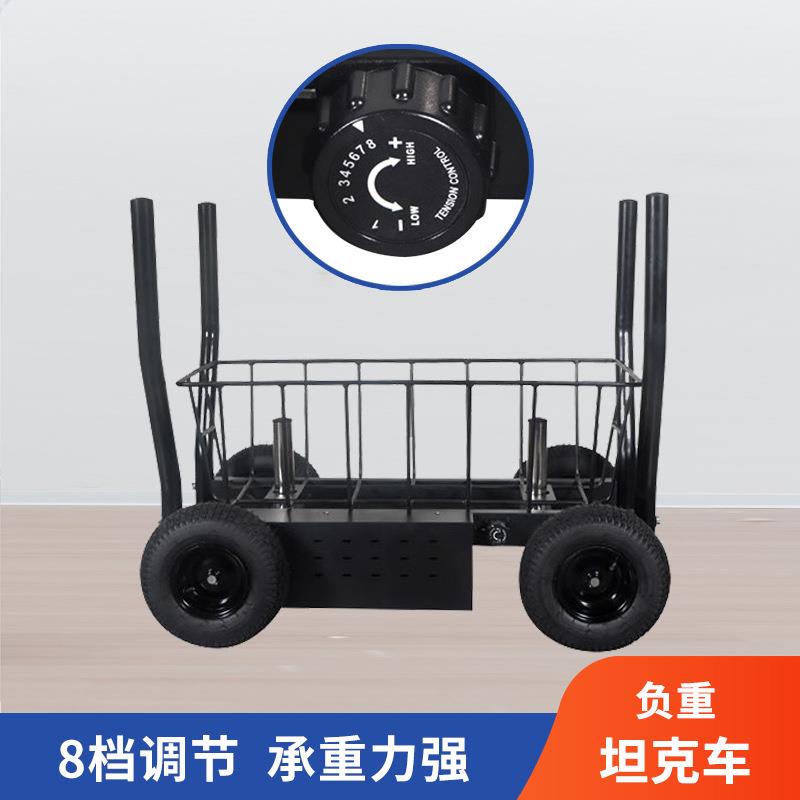 健身神器来袭！能量负重磁控坦克车，爆发力训练新体验