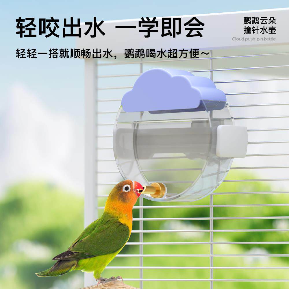 青松宠鹦鹉饮水器适合哪些鹦鹉品种？有哪些颜色选择?