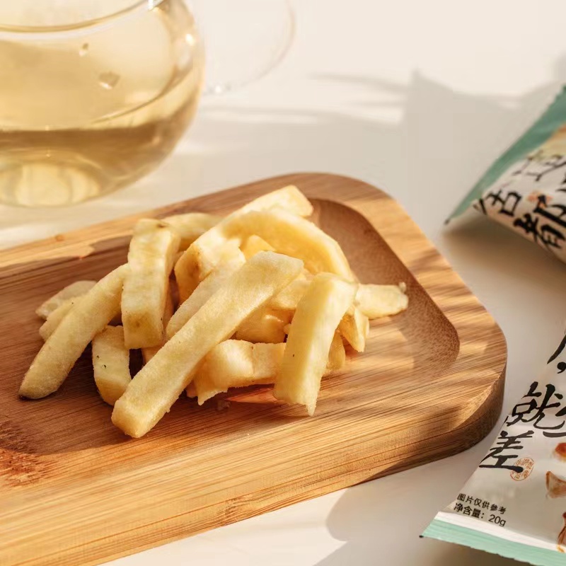 茶颜悦色薯条茉气茉莉脆脆条柠檬桂气小薯条，让你的下午茶时光更加精彩！