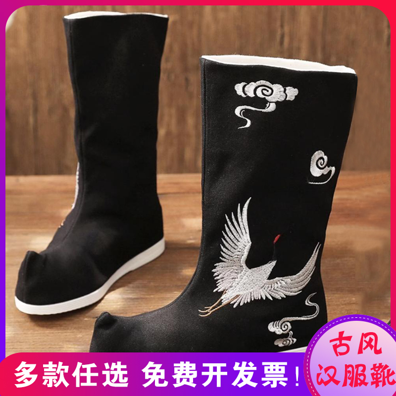古装武侠必备！男女老少都能穿的汉服靴子，你pick了吗？