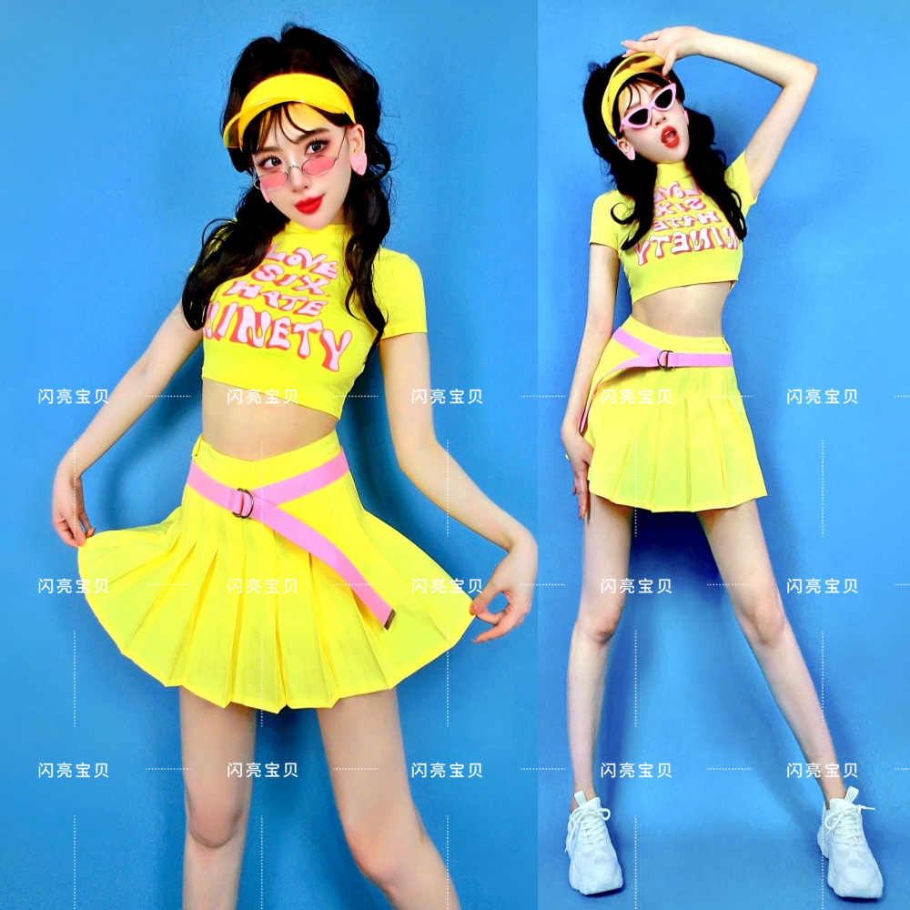 欧美风情酒吧GOGO服装，女DJ领舞服韩舞女团DS演出服兔女郎连体衣套装，让你闪耀全场！