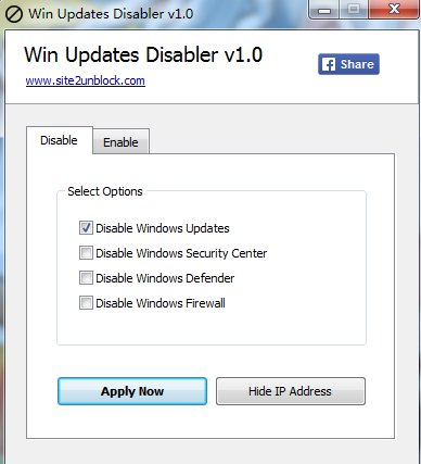 win10家庭版自动更新禁止工具(win updates disabler)1.0官方最新版