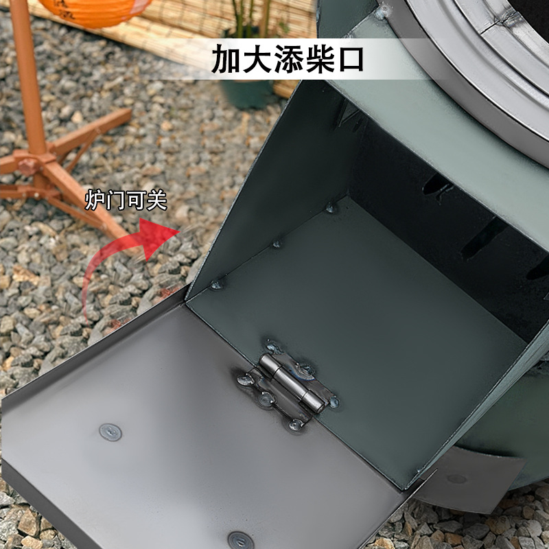 中式柴火炉：复古与现代的完美碰撞，让你的家温暖如春
