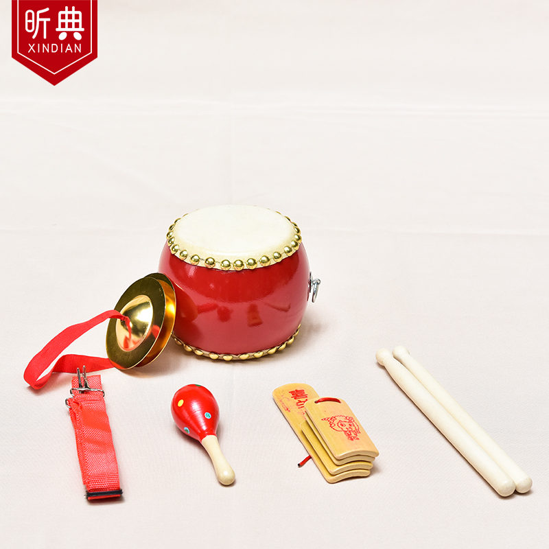 牛皮鼓儿童玩具：宝宝周岁礼，开启音乐之旅的十二生肖小鼓