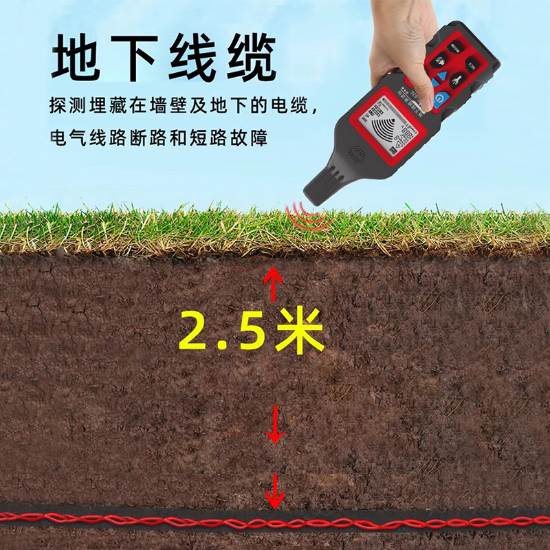 抗干扰电力电缆故障测试仪：揭秘高压地埋线断线、短路、漏电检测定位黑科技！