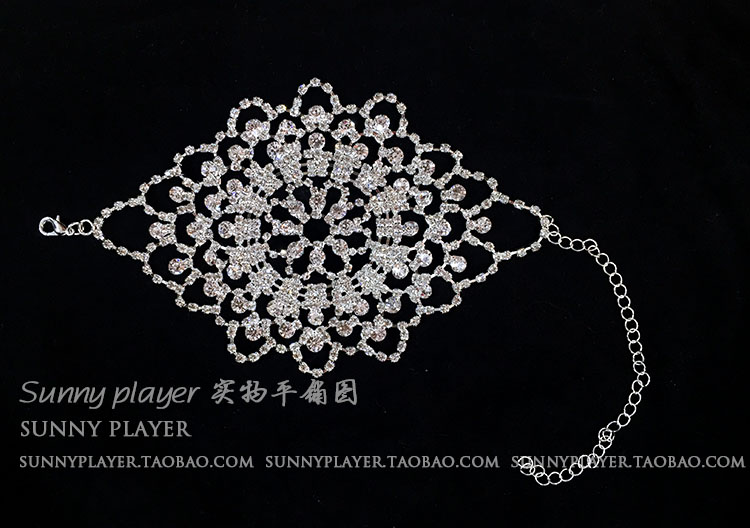 水钻手腕花：新娘结婚必备，婚礼高档手链，手花宴会敬酒服手环韩式唯美✨