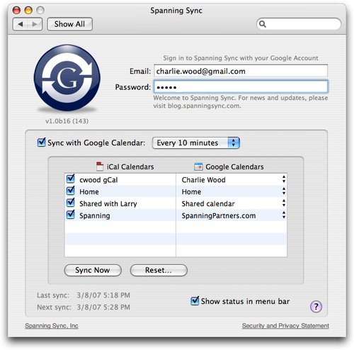 Spanning Sync3.2 Build 443