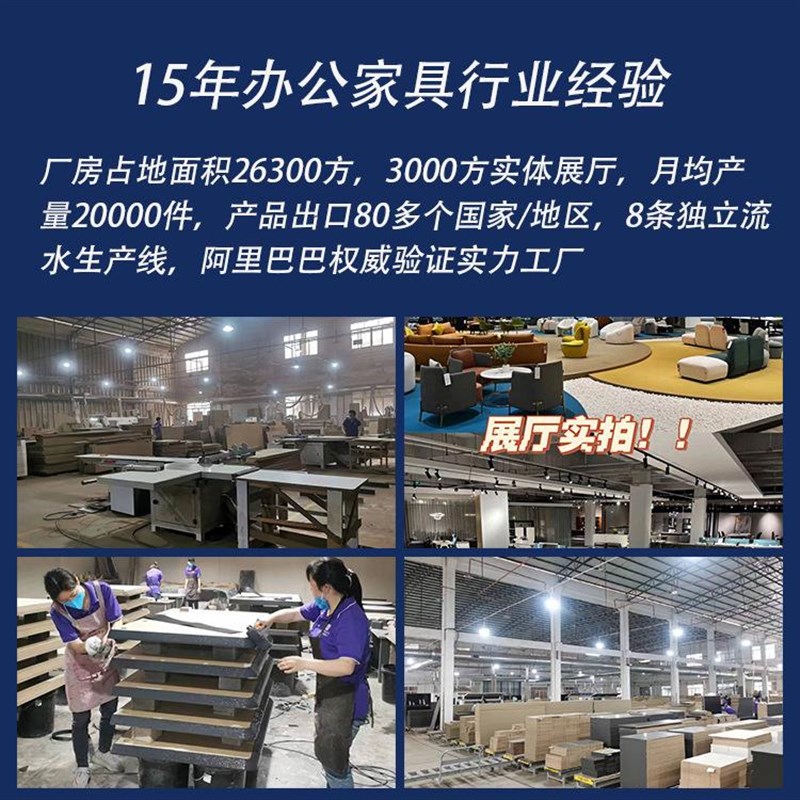 板式高柜办公桌J2/4/6人位职员桌财务桌椅屏风卡座员工工作位：打造高效办公空间的秘密武器！