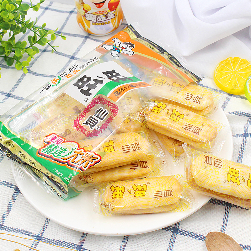 旺旺仙贝：办公室零食新宠，零食界的充饥小能手！