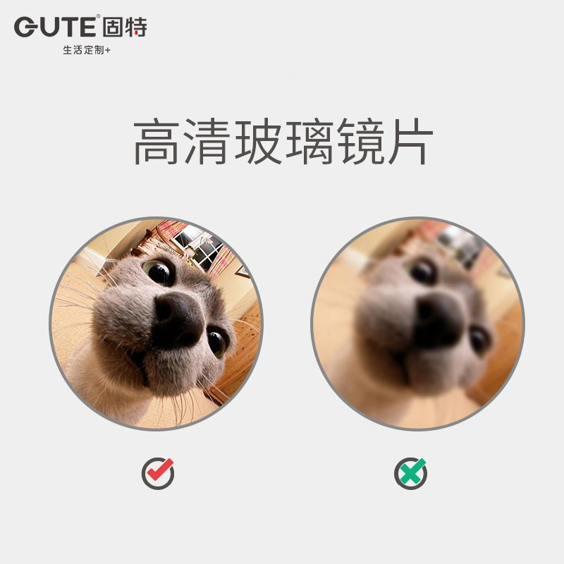 固特防盗门猫眼：家庭安全守护神，高清监控可视猫眼新选择！
