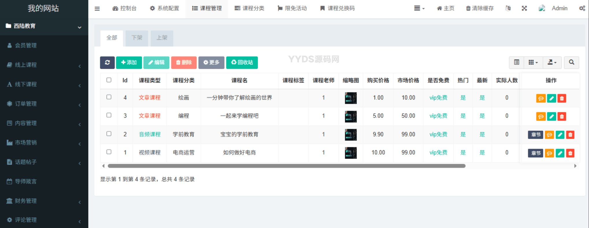 线上线下知识付费小程序源码开源