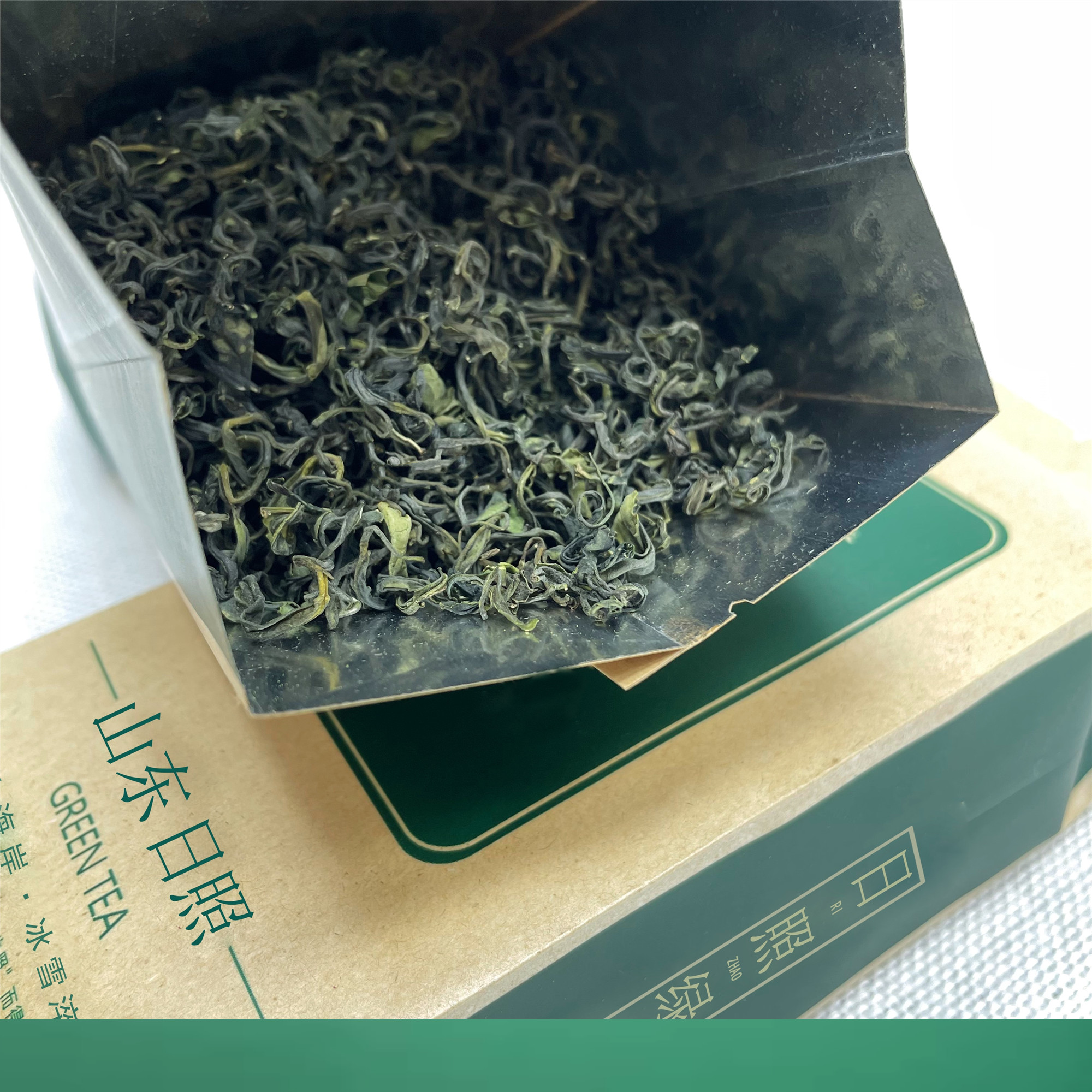 正宗山东日照绿茶：高山云雾栗香型，让你爱上每一口茶香