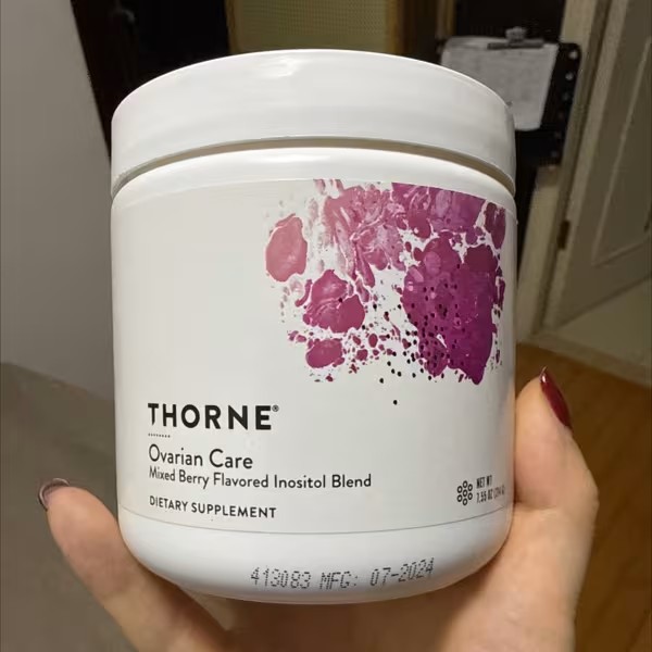 美国Thorne悦恩肌醇卵巢护理备孕叶酸女性生育生殖系统浆果味214g：助你轻松备孕的秘密武器！