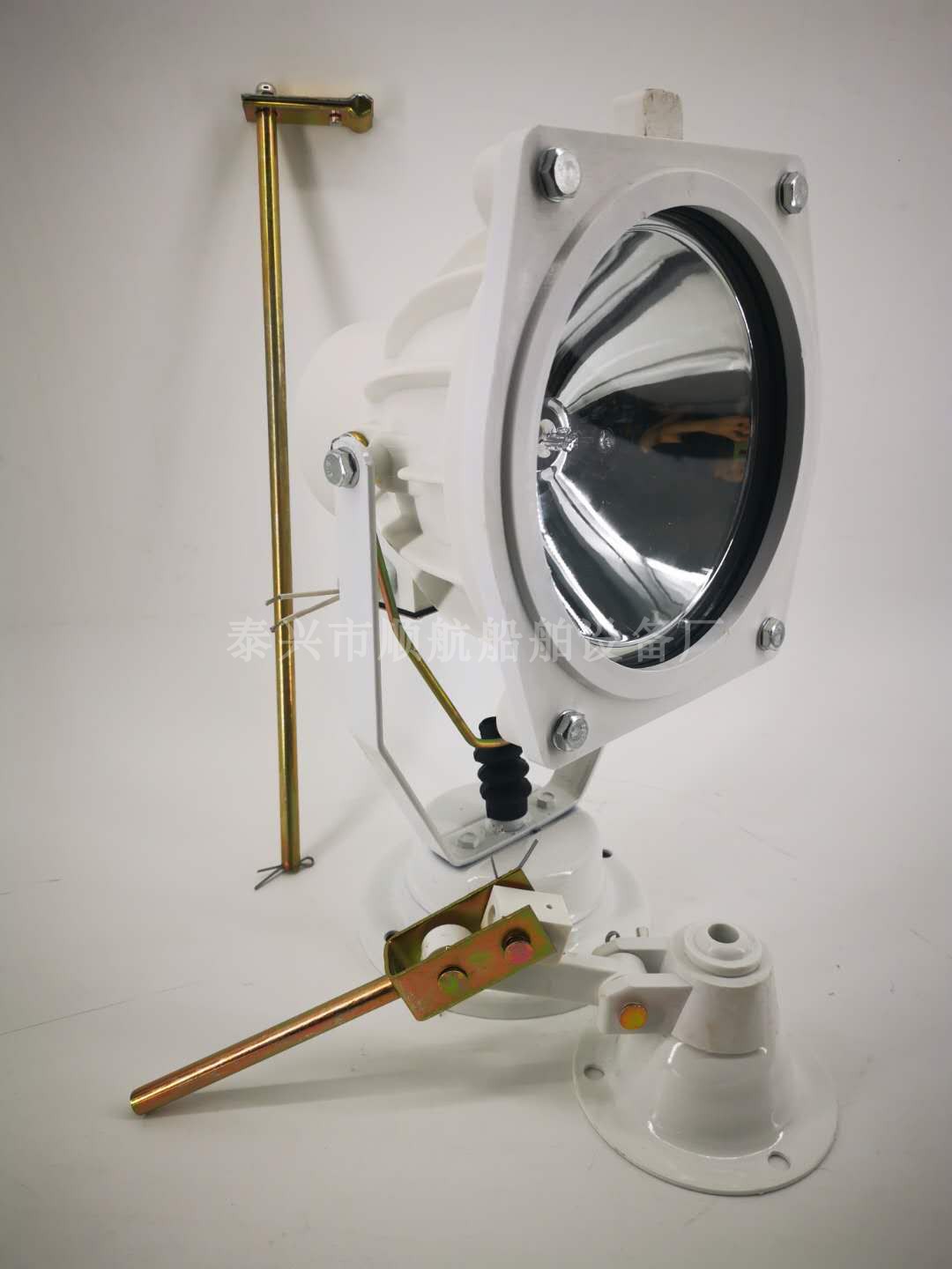 船用氙气灯探照灯：夜航必备神器，DC12-24V/AC220V强光灯，纯白或纯黄搜索灯，点亮你的海上冒险之旅！