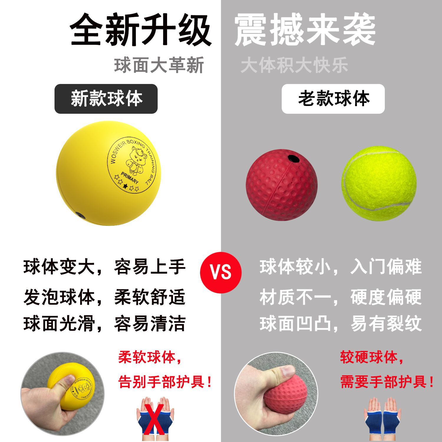 头戴儿童拳击反应球：敏捷训练新潮流，让孩子变身小拳王！✨