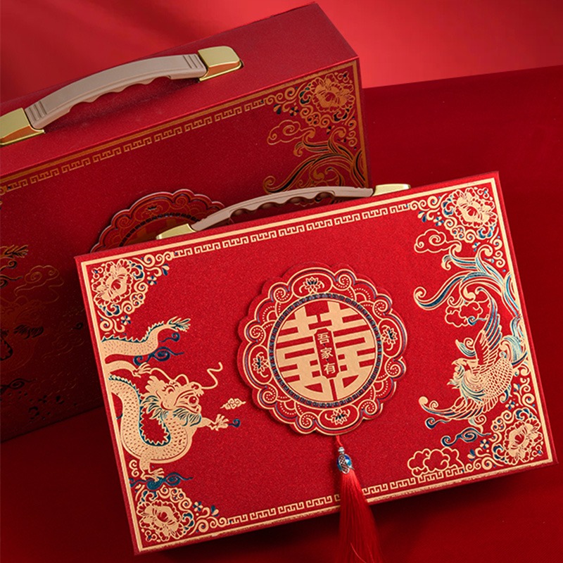 订婚彩礼钱盒子：让爱情更加闪耀的金色承诺✨