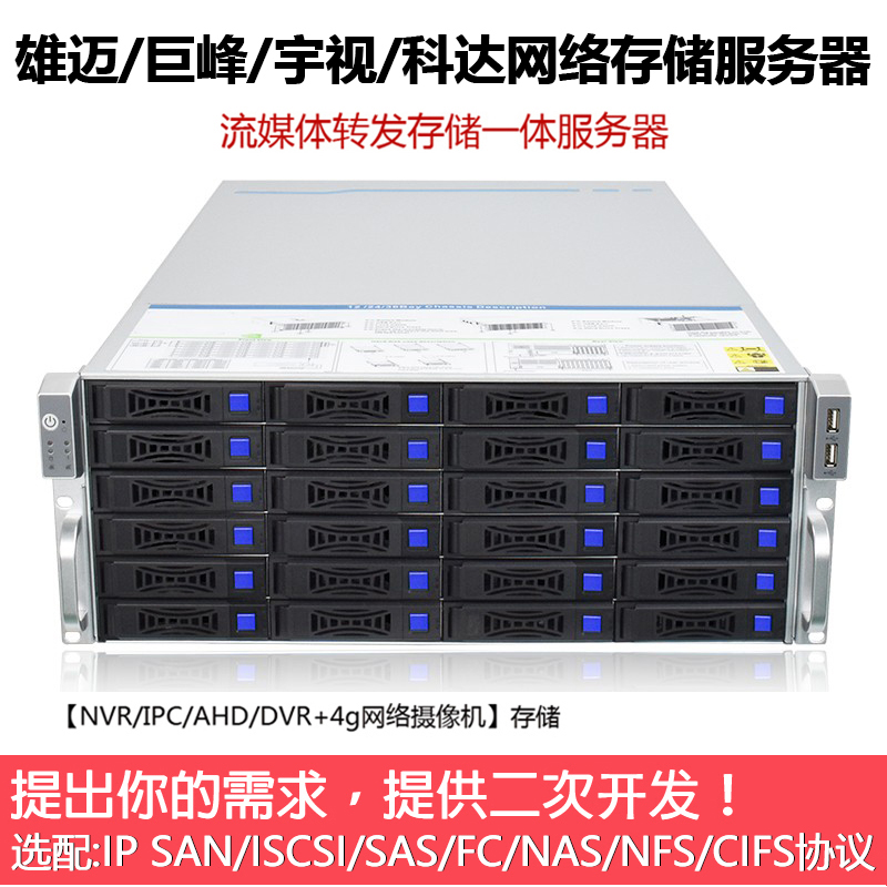 500路视频监控网络存储服务器：TC-S5158GT/6/1T-v2 &amp; TC-U5224R-CWJ，安全监控新升级！️