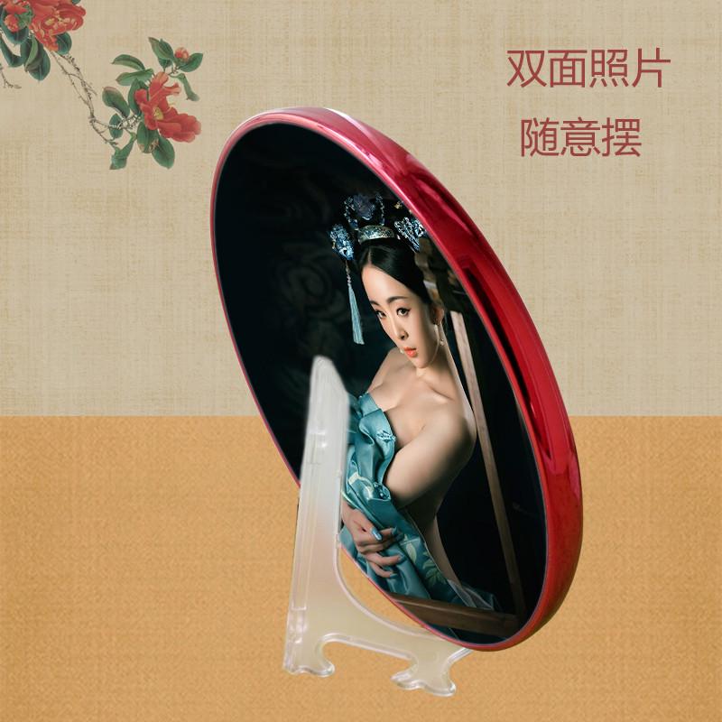 照片水晶拉米娜摆台太绝了！婚纱照/全家福定制神器，颜值爆表不撞款！✨