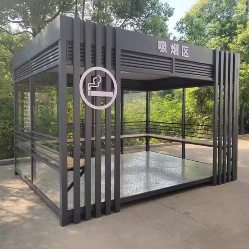 钢结构岗亭：户外安保新风尚，定制你的专属守护站！️