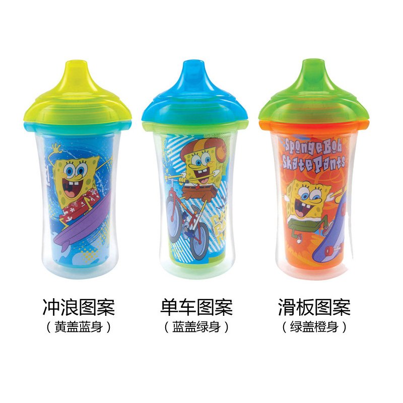 包邮进口Munchkin防漏鸭嘴杯：宝宝喝水神器，妈妈省心好帮手！
