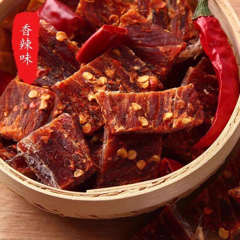 纯正风干牛肉干，西藏特产手撕牦牛肉干500g，正宗内蒙古特产耗牛麻辣，谁才是舌尖上的王者？