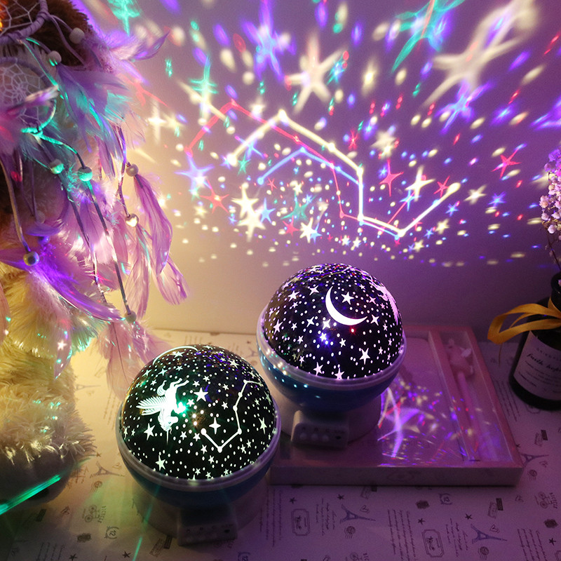 生日快乐LED灯：点亮梦幻夜空，七彩变色生日投影灯如何玩转氛围？