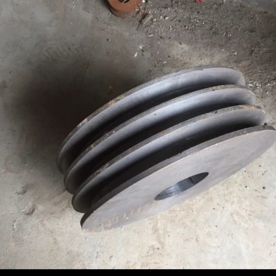 皮带轮铸铁AB型：双槽三槽电机皮带轮外径180mm-400mm，你的机械传动新选择！