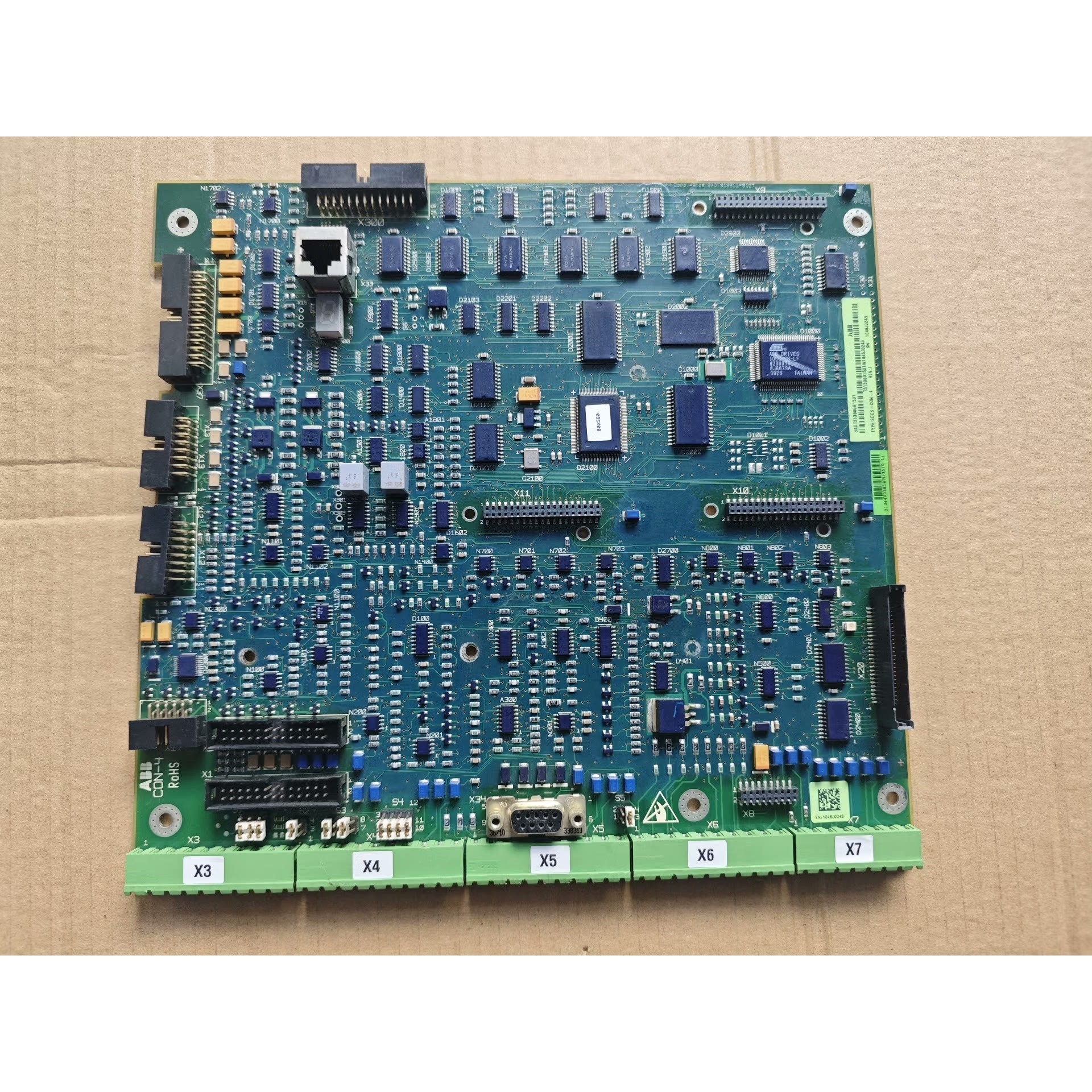 SDCS-CON-4ABB直流调速器：工业控制界的高效神器！