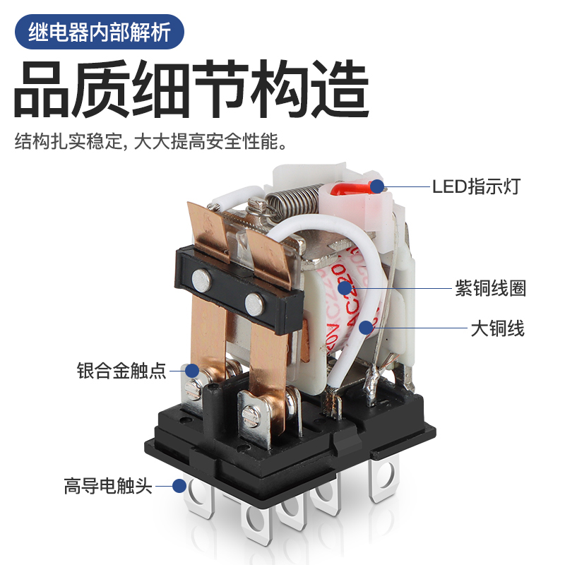 拍前必看！MK2KP24VAC磁继电器，高效稳定的电力守护神！⚡️