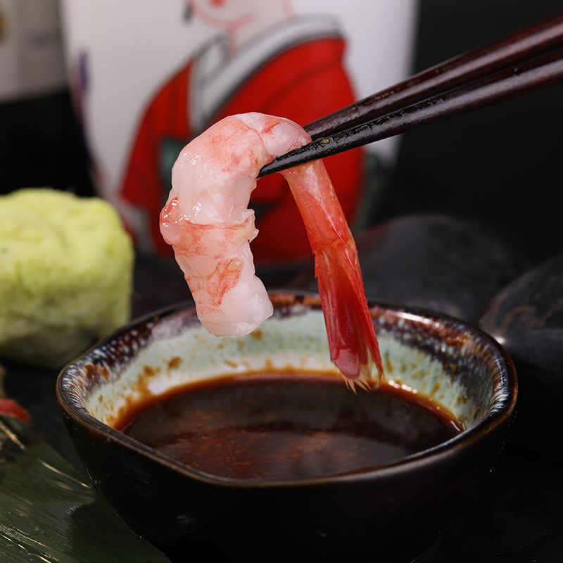 北极甜虾刺身：解锁海鲜盛宴的终极奥秘，原箱即食的极致享受！