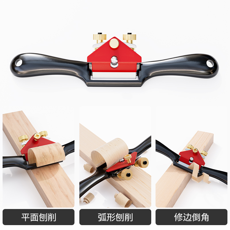 修边刨与倒角刨：木工DIY神器，黑檀木手工刨的极致魅力！