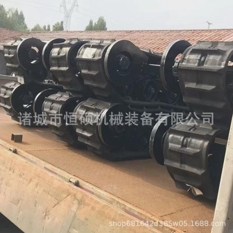 履带底盘果园运输车：恒硕机械履带底盘总成，防滑工程履带底盘总，果园运输新利器！