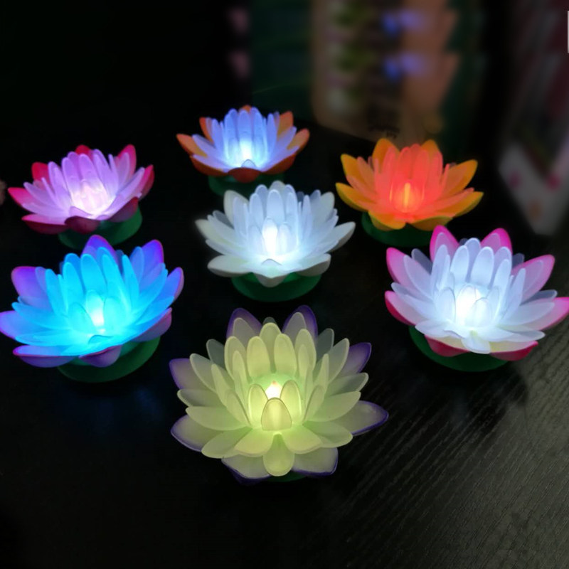 如何选择一款合适的七彩莲花灯？