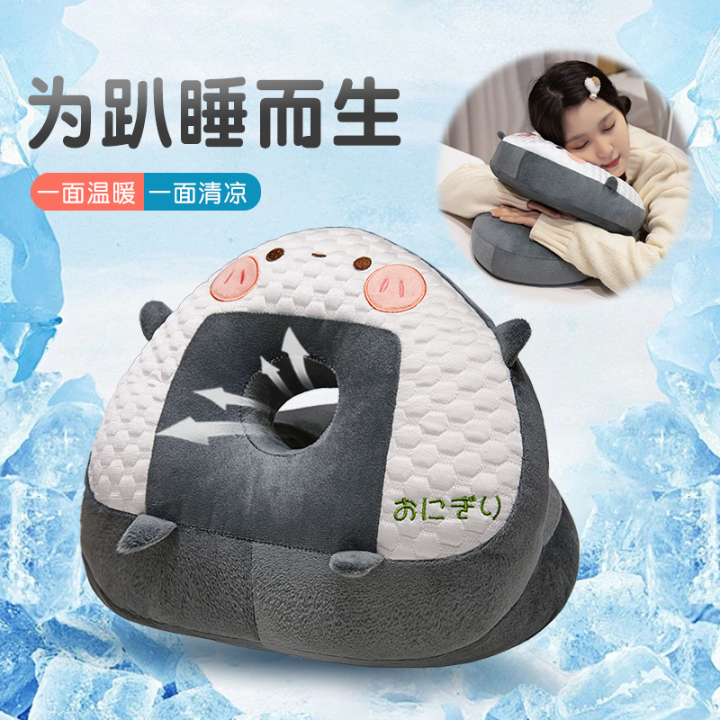 泰国乳胶枕头一对真香警告！护颈椎+助睡眠，学生宿舍必备神器！