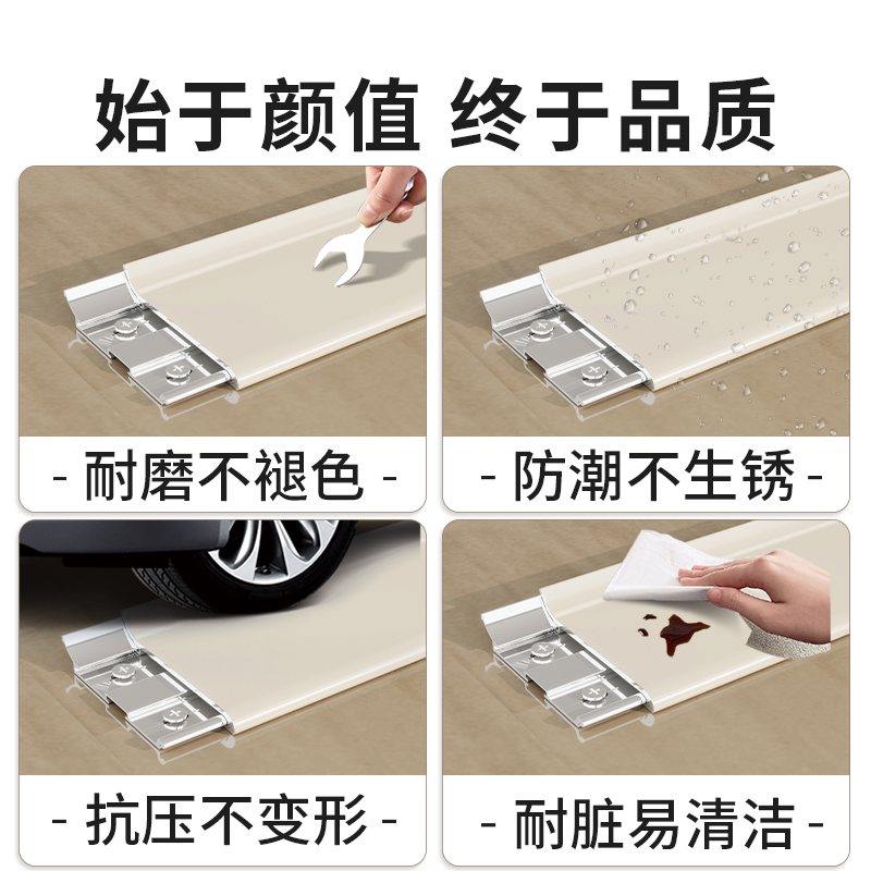 加厚直边铝合金踢脚线：超薄极简风，家居装饰新潮流！